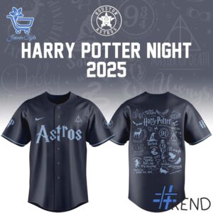 High-quality 3 Houston Astros Harry Potter Night Jersey featuring a stylish design for a standout look.