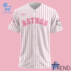The 2 Houston Astros Hello Kitty Night September 10th Jersey brings a timeless classic into today’s style