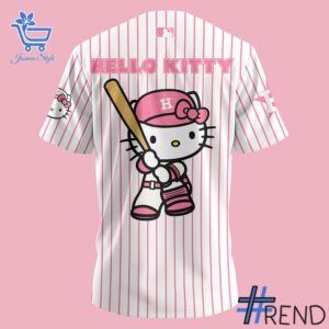 The 3 Houston Astros Hello Kitty Night September 10th Jersey brings a timeless classic into today’s style