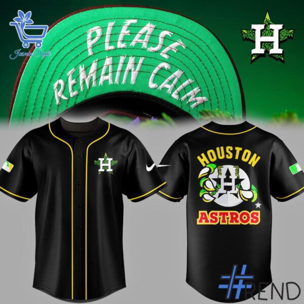 1 Houston Astros Hopadillo Baseball Jersey designed with a clean aesthetic for everyday wear