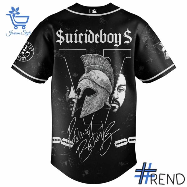 From casual to standout — 3 Houston Astros SUICIDEBOYS Grey Day 2025 Jersey says it all.