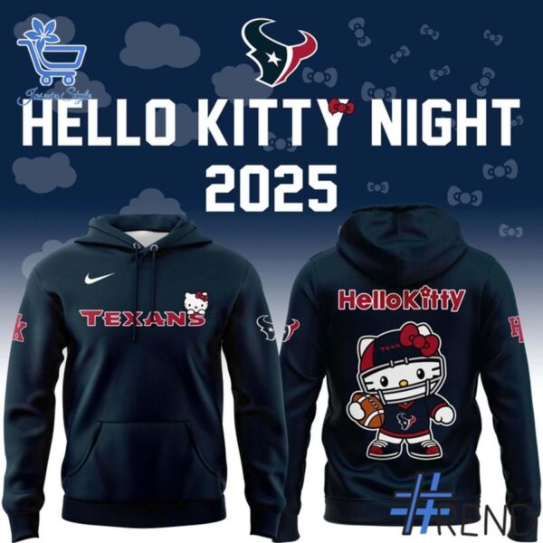 The 2 Houston Texans Hello Kitty 2025 Shirt delivers iconic streetwear energy.