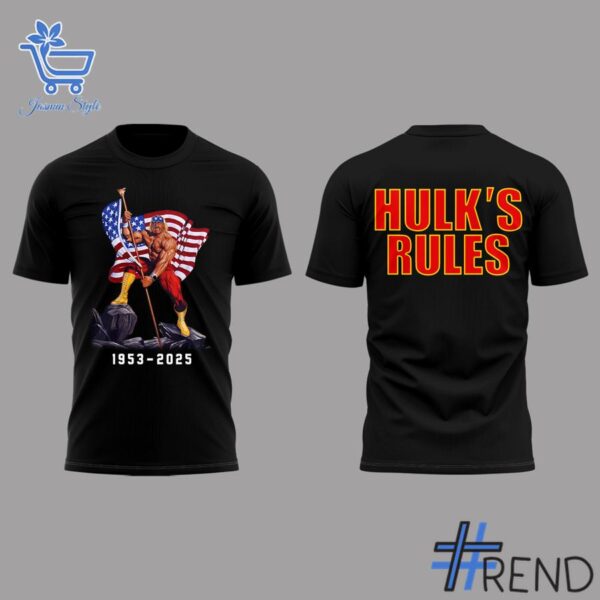 From casual to standout — 2 Hulk Hogan Hulk Rules Shirt says it all.