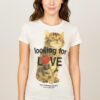 Humane Society Looking For Love Cat Shirt featuring a bold design for everyday confidence.