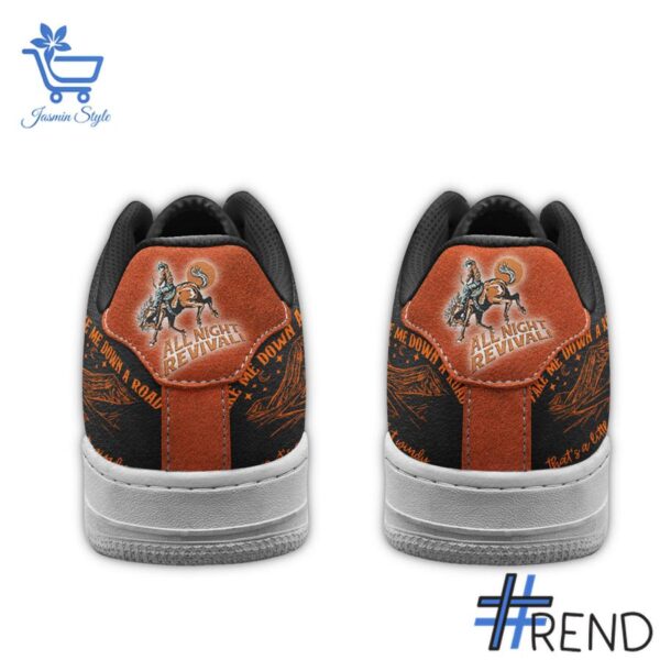 From casual to standout — 3 I Remember Everything Zach Bryan Nike Air Force 1 says it all.