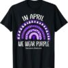 In April We Wear Purple Sarcoidosis Awareness Month T Shirt designed with a clean aesthetic for everyday wear
