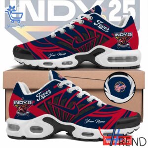Level up your look with the bold style of Indiana Fever 2025 WNBA Commissioner s Cup Champions TN Shoes 1 jpg.