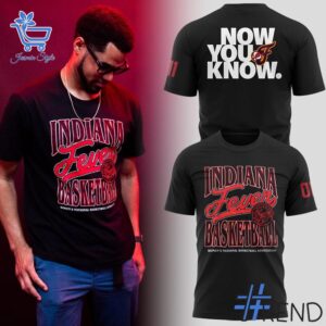 1 Indiana Fever Now You Know Shirt designed with a clean aesthetic for everyday wear