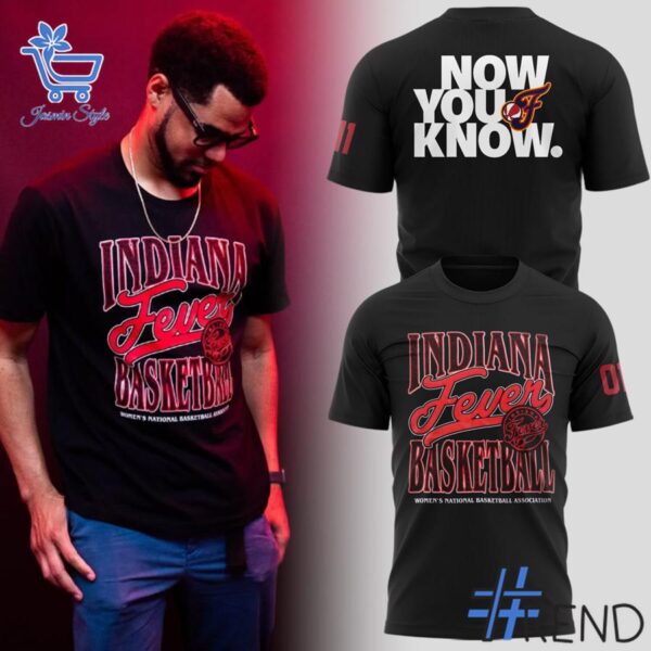 1 Indiana Fever Now You Know Shirt designed with a clean aesthetic for everyday wear