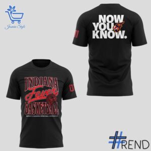 2 Indiana Fever Now You Know Shirt designed with a clean aesthetic for everyday wear
