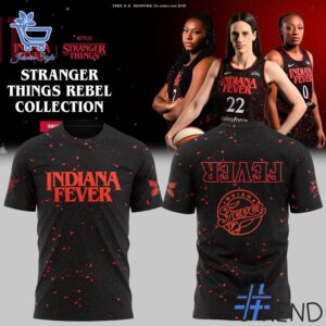 From casual to standout — 1 Indiana Fever Stranger Things Rebel Swingman Shirt says it all.