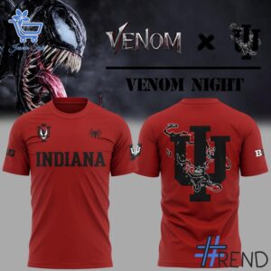 Premium 4 Indiana Hoosiers Venom Night Hoodie built for comfort and a modern lifestyle