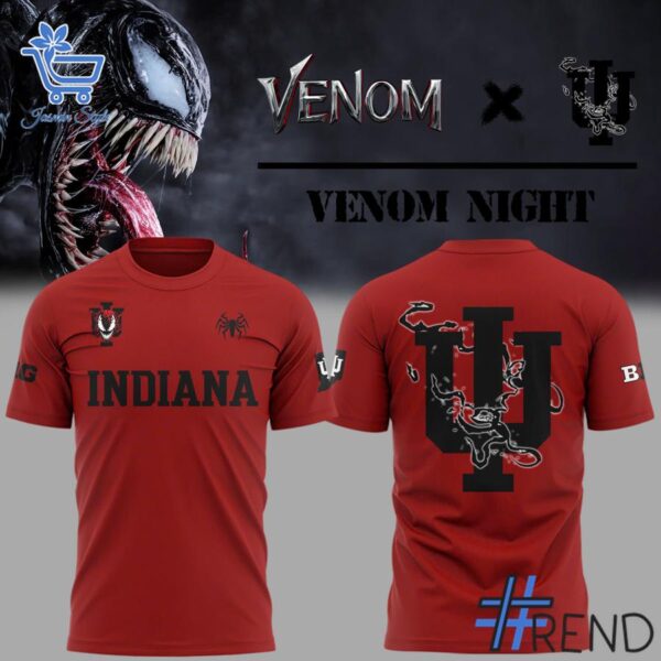 Premium 4 Indiana Hoosiers Venom Night Hoodie built for comfort and a modern lifestyle