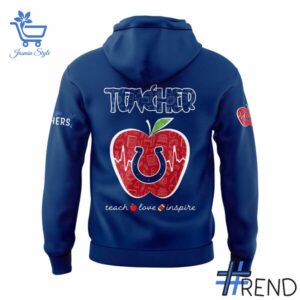 Bold and versatile 3 Indianapolis Colts Teacher Appreciation 2025 Hoodie for any occasion.
