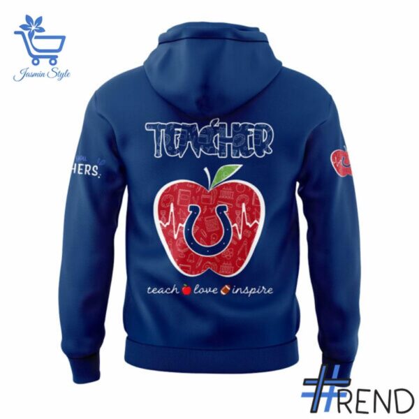Bold and versatile 3 Indianapolis Colts Teacher Appreciation 2025 Hoodie for any occasion.