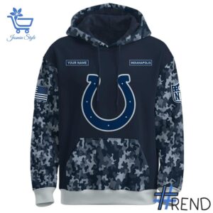 2 Indianapolis Colts US Navy 250th Birthday Hoodie featuring a bold design for everyday confidence.