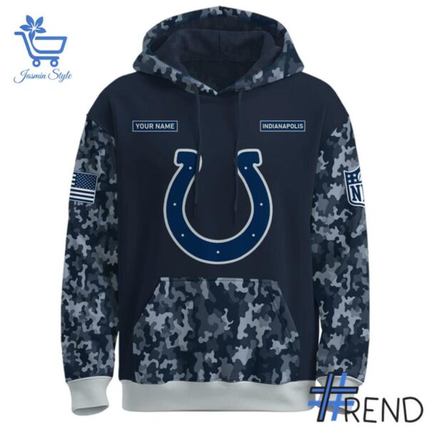 2 Indianapolis Colts US Navy 250th Birthday Hoodie featuring a bold design for everyday confidence.