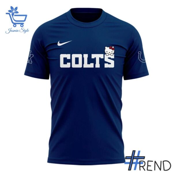 The 2 Indianapolis Colts x Hello Kitty Shirt delivers iconic streetwear energy.
