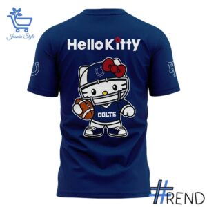 The 3 Indianapolis Colts x Hello Kitty Shirt delivers iconic streetwear energy.
