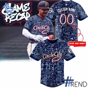 Level up your look with the bold style of 1 Indianapolis Indians x 2025 Music City Night Jersey.