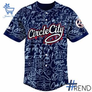 Level up your look with the bold style of 2 Indianapolis Indians x 2025 Music City Night Jersey.