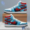 From casual to standout — 2 JAWS 50th Years Anniversary Air Jordan high top Shoes says it all.