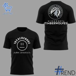 Premium 2 Jaden McDaniels Minnesota Timberwolves Treacherous Shirt built for comfort and a modern lifestyle