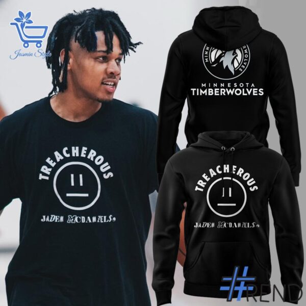 Premium 3 Jaden McDaniels Minnesota Timberwolves Treacherous Shirt built for comfort and a modern lifestyle