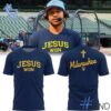 1 Jesus Won Milwaukee Brewers 2025 Shirt featuring a bold design for everyday confidence.