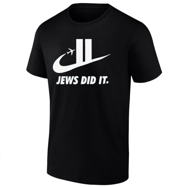 The Jews did it Twin towners T Shirt delivers iconic streetwear energy.