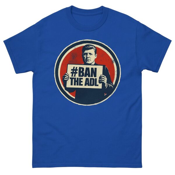John F Kennedy ban the ADL shirt designed with a clean aesthetic for everyday wear