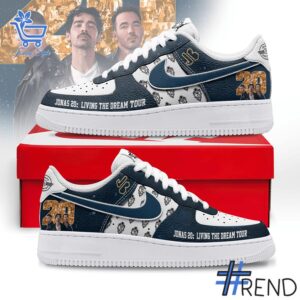 Premium quality 1 Jonas20 Living the Dream Nike Air Force 1 with a modern, versatile look
