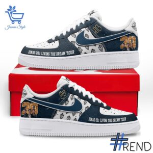 Premium quality 3 Jonas20 Living the Dream Nike Air Force 1 with a modern, versatile look