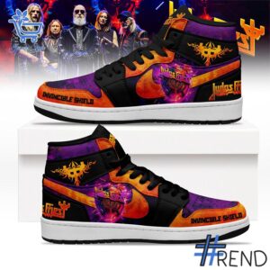From casual to standout — 1 Judas Priest Invincible Shield Air Jordan high top Shoes says it all.