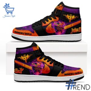 From casual to standout — 2 Judas Priest Invincible Shield Air Jordan high top Shoes says it all.