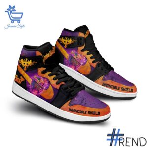 From casual to standout — 3 Judas Priest Invincible Shield Air Jordan high top Shoes says it all.
