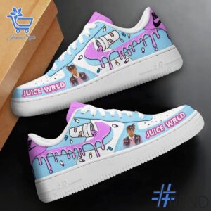 Premium 2 Juice Wrld blue Air Force Shoes built for comfort and a modern lifestyle