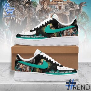 Premium quality 1 Jurassic World Nike Air Force 1 with a modern, versatile look