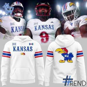 1 Kansas Jayhawks Uniform Old Logo Premier Strategy Hoodie designed with a clean aesthetic for everyday wear