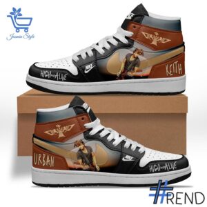 From casual to standout — 2 Keith Urban High and Alive Air Jordan high top Shoes says it all.