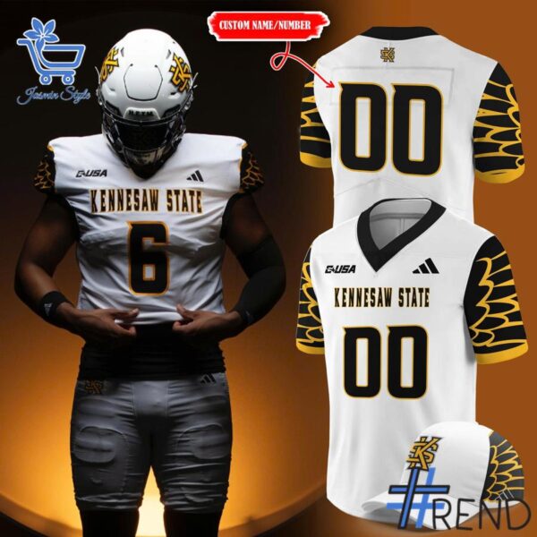 From casual to standout — 1 Kennesaw State Owls Football Jersey says it all.