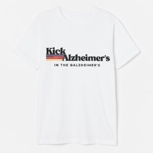 The Kick Alzheimer Shirt delivers iconic streetwear energy.