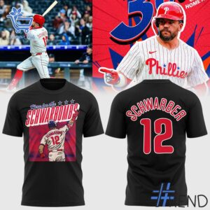 Premium 1 Kyle Schwarber Philadelphia Phillies MLB Tshirt built for comfort and a modern lifestyle