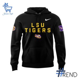 The 2 LSU Tigers Brian Kelly Coach 2025 Hoodie brings a timeless classic into today’s style