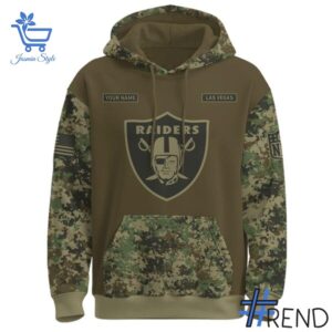 2 Las Vegas Raiders US Army 250th Birthday Hoodie designed with a clean aesthetic for everyday wear