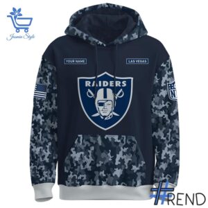 The 2 Las Vegas Raiders US Navy 250th Birthday Hoodie brings a timeless classic into today’s style