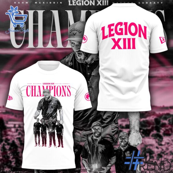 Premium Legion Back To Back Champions Tshirt designed for a modern, versatile style.