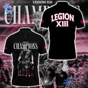 Level up your look with the bold style of 2 Legion XIII Back To Back Champions Polo Shirt.