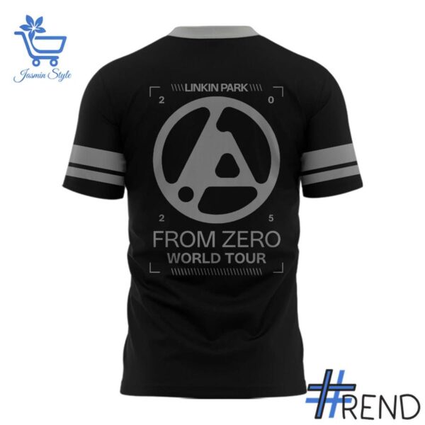 From casual to standout — 3 Linkin Park From Zero World Tour Los Angeles Jersey Shirt says it all.