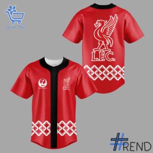 Crafted with care, the Liverpool FC x Japan Special Edition Baseball Jersey delivers a versatile look and lasting quality.
